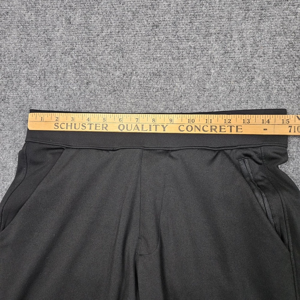 32 Degrees Heat‎ Jogger Pants Small Black Solid Warm Winter Athleisure Active - Picture 5 of 7